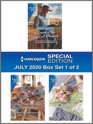cover image of Harlequin Special Edition July 2020--Box Set 1 of 2